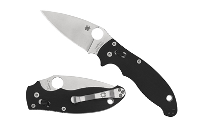 Spyderco Manix 2 Folder, 3.37 in CPM S30V Blade, Black G10, Plain Edge