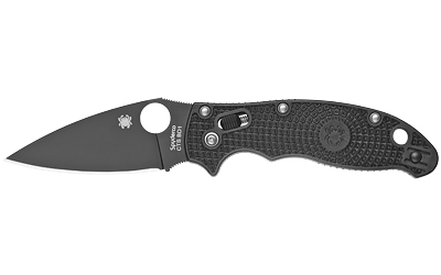 Spyderco Manix 2 Lightweight Folder 3.37 in Blade, BD1 Steel, Black DLC