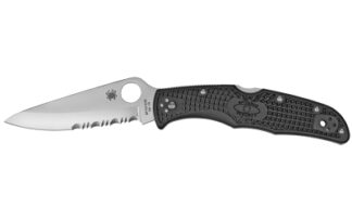 Spyderco Endura 4 3.75 in VG-10 SS Combo Edge Folding Knife