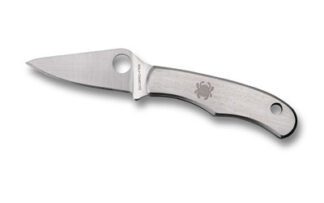 Spyderco Bug C133P Folding Knife 1.27 in Plain-Edge Blade