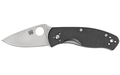 Spyderco Persistence Folder 2.77 in Blade, 8Cr13MoV, Black G10