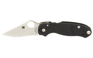 Spyderco Para 3, 2.95" CPM S45VN Plain Edge, Black G10
