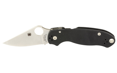Spyderco Para 3, 2.95" CPM S45VN Plain Edge, Black G10