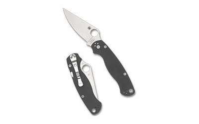 Spyderco Para Military 2 Folding Knife Maxamet Steel Gray G10 Handle