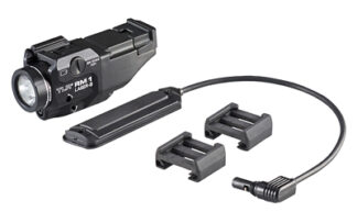 Streamlight TLR RM1 Green Laser Long Gun Light, 500 Lumens, Black Anodized, Universal Rail Mount