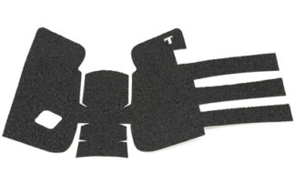Talon Armament Adhesive Rear Wrap Grip for Glock 19/23/25/32/38 Gen 1-3, Rubber, Black