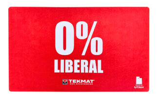 TekMat Zero Percent Liberal Door Mat Red Rubber 25 in x 42 in