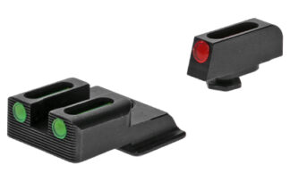 TruGlo Brite-Site 3-Dot Fiber Optic Front/Rear Set (Red Front, Green Rear)