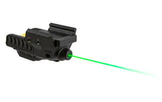 TruGlo Sight-Line Green Laser Sight, Picatinny/Weaver Mount, 0.50 in Dot at 20 Yards