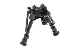 Truglo TAC POD Adjustable Bipod, 6-9 in, Pivot, Picatinny Adapter, Black