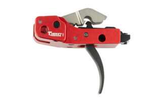 Timney AK-47 Single-Stage Drop-In Trigger, Red Anodized Finish