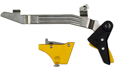 Timney Alpha Competition Trigger for Glock Gen 3 and Gen 4, Gold