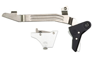 Timney Alpha Competition Trigger for Glock Gen 3-4, Silver, 3 lb Pull Weight