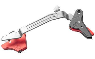 Timney Alpha Competition Trigger for Glock Gen 3-4, Black Straight, 3 lb Pull