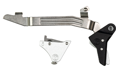 Timney Alpha Competition Drop-In Trigger for Glock Gen 5, Silver (3 lb)