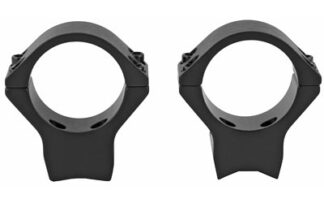 Talley Lightweight Alloy 30mm Medium Scope Ring and Base, Black Anodized (0.540"/0.615")