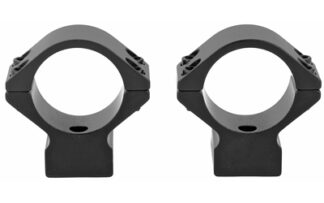 Talley 930714 Lightweight Alloy Scope Ring/Base Combo 1in Low Black Anodized