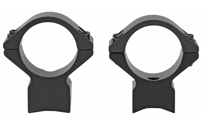 Talley Light Weight 1 in Scope Mount/Ring Combo, Medium Height, Black