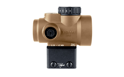Trijicon MRO SD 1x Green Dot Red Dot Sight, 2 MOA Reticle, Coyote Tan Finish, Lower 1/3 Co-Witness