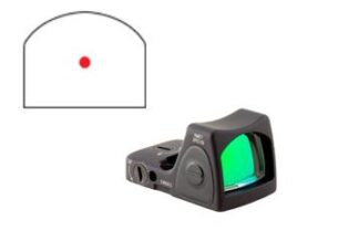 Trijicon RMR Type 2 6.5 MOA Red Dot Sight 1x Matte Black
