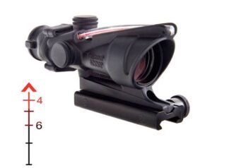 Trijicon ACOG 4x32 .223/5.56 Red Chevron Reticle Adjustable Parallax Scope