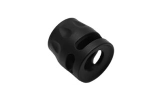 True Precision Micro Compensator S-Type 9mm, 1/2x28, 4.65 in, Black Nitride