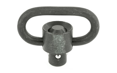 Troy Industries SSQD QD Sling Swivel with Push Button, Black Stainless Steel
