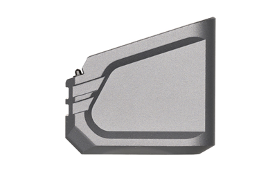 Tyrant CNC Magazine Extension for Glock 17/19X +6/5 Gray Aluminum