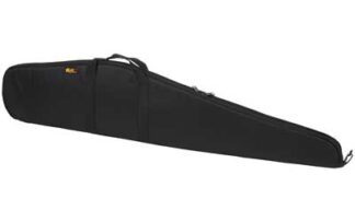 US PeaceKeeper Rifle Case 40 in Brushed Tricot Lined, Double-Zipper, Black