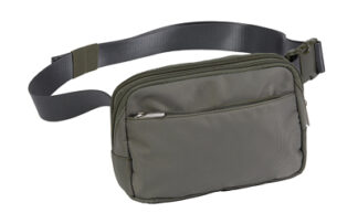 US PeaceKeeper Suburban Sidekick Fanny Pack, Smokey Green Gray Polyester