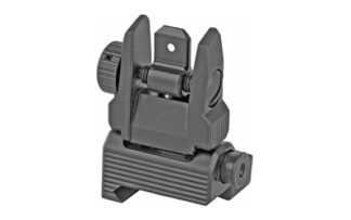 Leapers MNT957 UTG Accu-Sync AR15 Flip Rear Sight, Matte Black