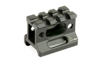 Leapers MT-RSX1S Picatinny Riser 1 in Mount Height 3-Slot Matte Black Anodized Aluminum