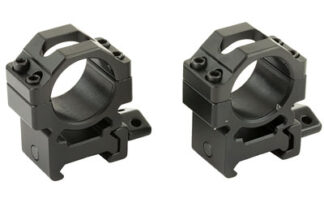Leapers UTG Pro Max 1 in Medium Picatinny Scope Rings, 2-Piece, Black Finish