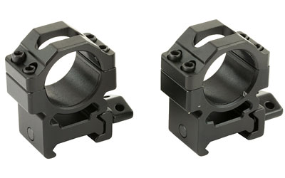 Leapers UTG Pro Max 1 in Medium Picatinny Scope Rings, 2-Piece, Black Finish