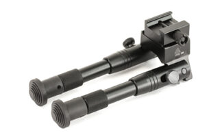 Leapers Shooter's SWAT Bipod Adjustable Height Picatinny Rail/Swivel Stud Black