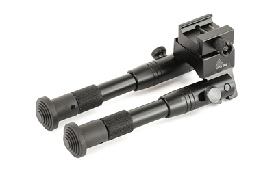 Leapers Shooter's SWAT Bipod Adjustable Height Picatinny Rail/Swivel Stud Black