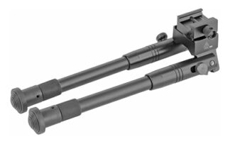 Leapers UTG Universal Shooter's Bipod TLBP69S Adjustable Height Black (8.7-10.6 in)