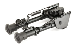 Leapers Tactical Op Bipod Picatinny/Swivel Stud Adjustable Height Black
