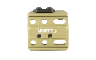 Unity Tactical Fusion FUS-MHF Micro Hub Base Mount, Flat Dark Earth Anodized Finish