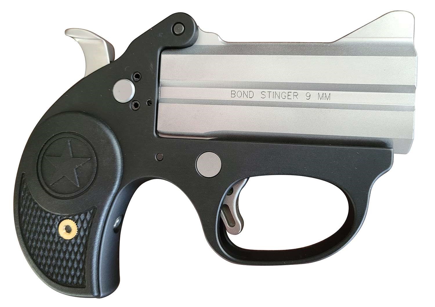 Bond Arms Stinger Break-Open Single Action 9mm Luger 2-Round Black Anodized