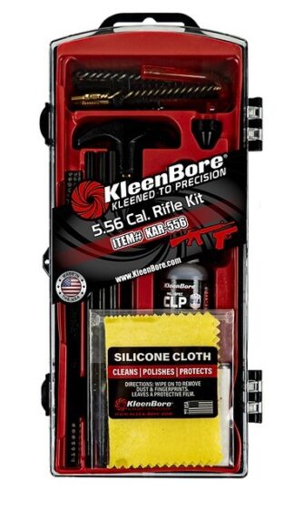 KLEEN-BORE AR-15 Tactical Cleaning Kit for .223/5.56mm