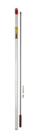 Pro-Shot 36 in Rifle Cleaning Rod for .27 Cal and Up, #8-32 Thread
