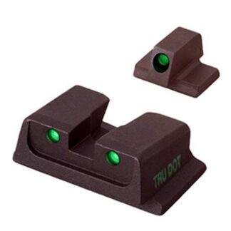 Meprolight Tru-Dot Self Illuminated Fixed Night Sight Set (Green Tritium)