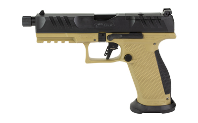 Walther PDP Pro 9mm 5.1 in Threaded Barrel 18+1 Optic Ready Black/FDE