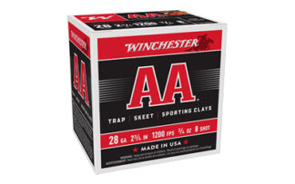 Winchester AA 28 Gauge 2-3/4 in #8 Shot 3/4 oz 25 Rounds