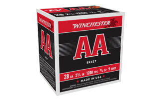 Winchester AA Target 28 Gauge #9 Lead Shot 2.75 in 25 Rounds