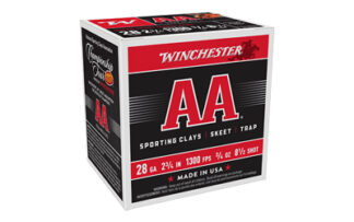 Winchester AA 28 Gauge 2-3/4 in #8 Shot 3/4 oz 25-Round Shotshells