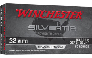 Winchester Silvertip .32 Auto 60 Gr Hollow Point 50 Rounds