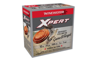 Winchester Xpert 12 Gauge 2.75 in #7 Steel Shot 1 oz 25 Rounds Per Box