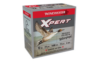 Winchester Super-X Xpert Steel 12 Gauge 2.75 in #4 Shot, 1 1/8 oz, 25 Rounds